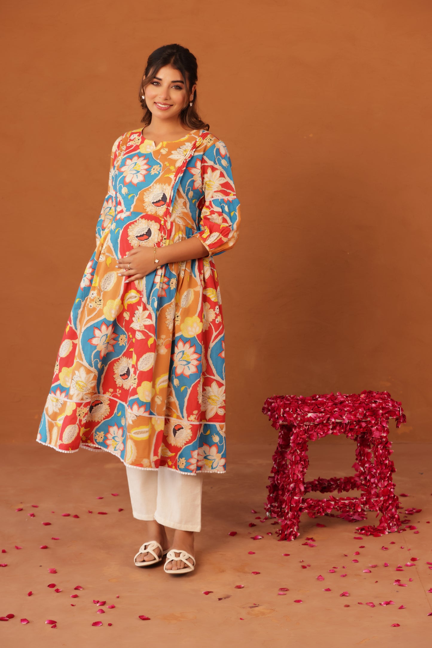 Desi Botanica Maternity & Nursing Kurta
