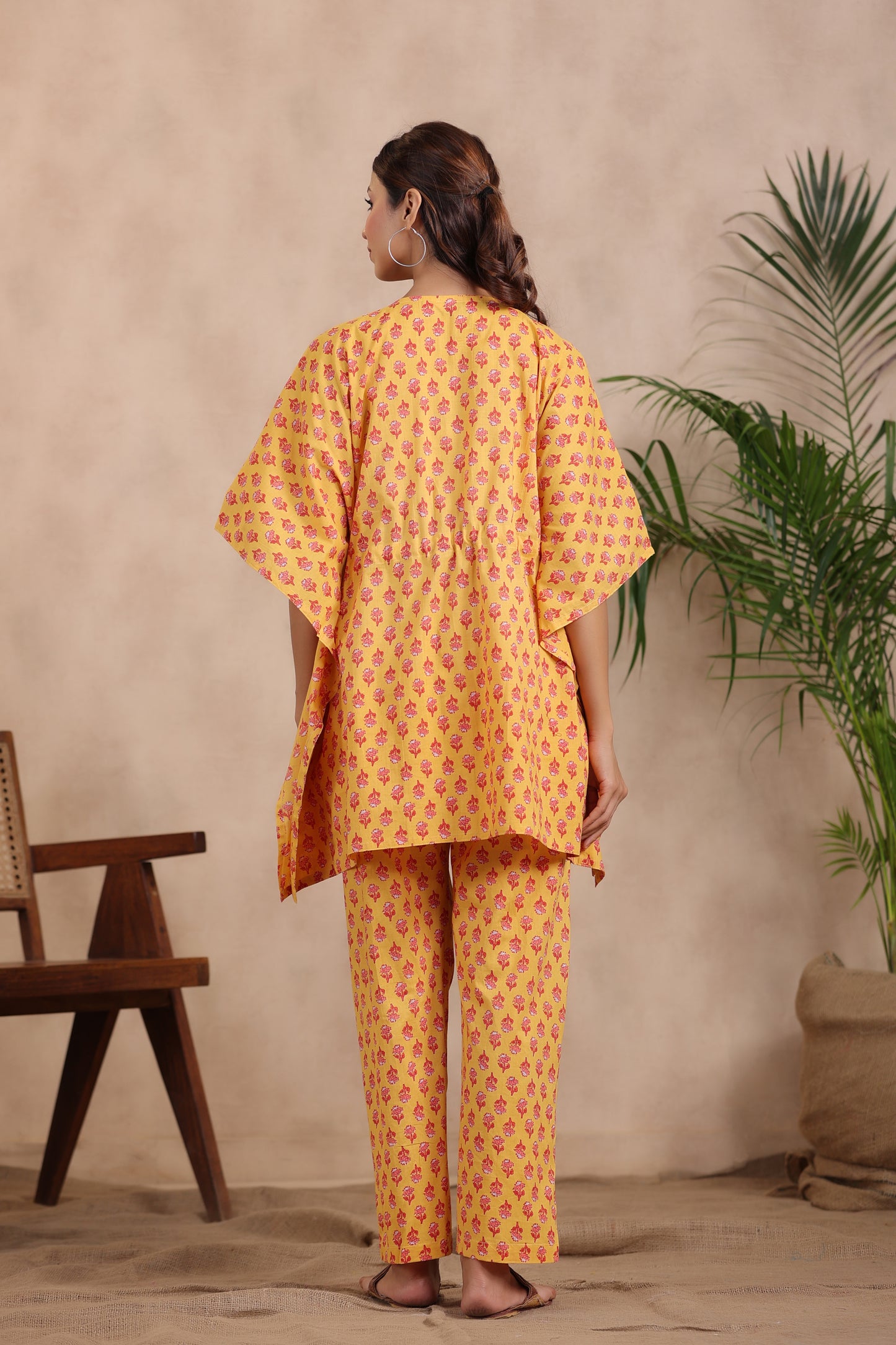 Sunshine Botanical Maternity & Nursing Kaftan Set