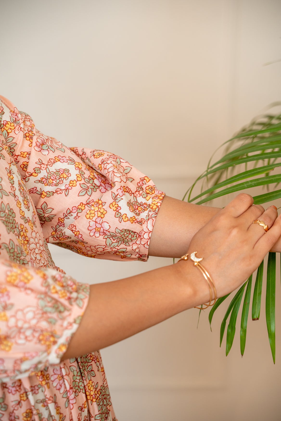 Blush Bloom Maternity & Nursing Tier Dress
