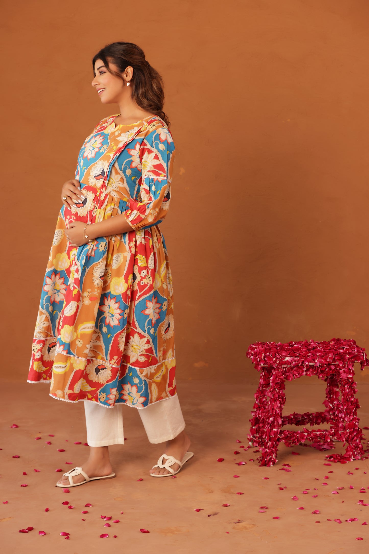 Desi Botanica Maternity & Nursing Kurta