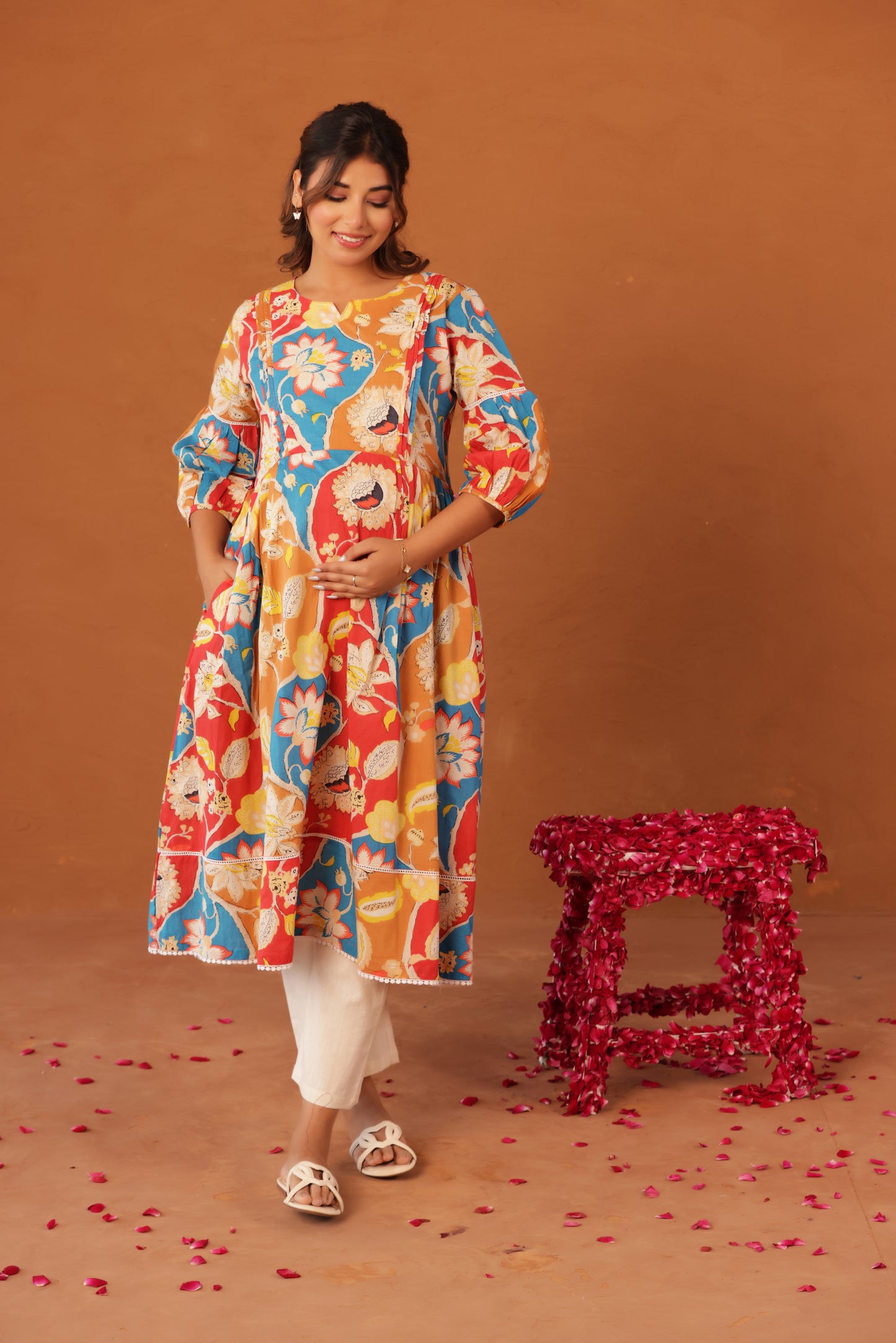 Desi Botanica Maternity & Nursing Kurta