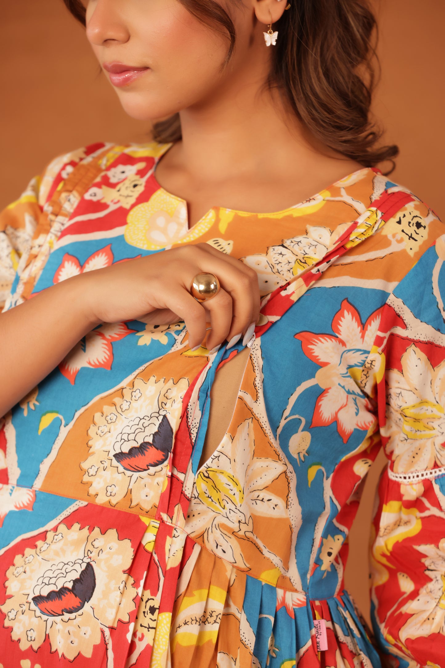 Desi Botanica Maternity & Nursing Kurta