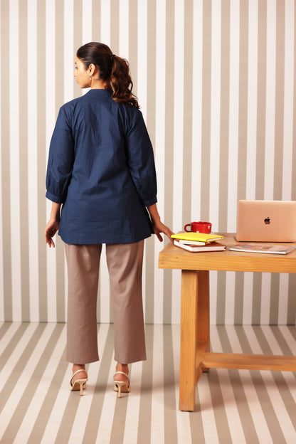 Blue Horizon Maternity & Nursing Top