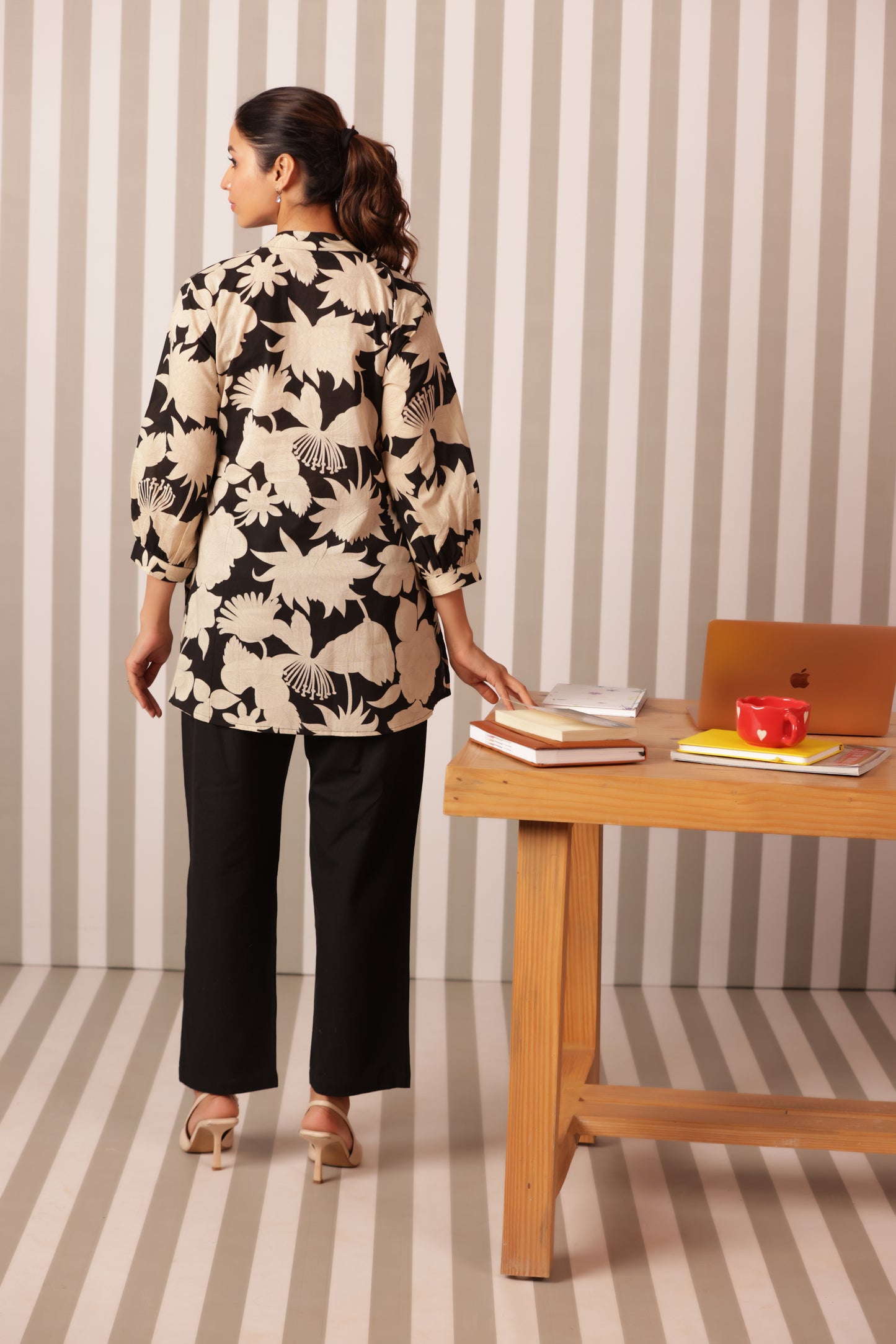 Ink & Ivory Bloom Maternity & Nursing Top