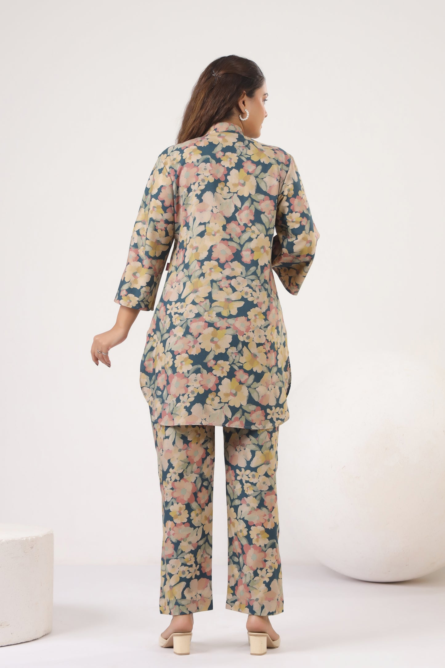Pashmina Floral Bloom Co-ord Set
