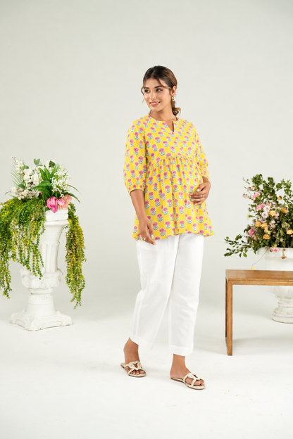 Daisy Doodle Maternity & Nursing Top