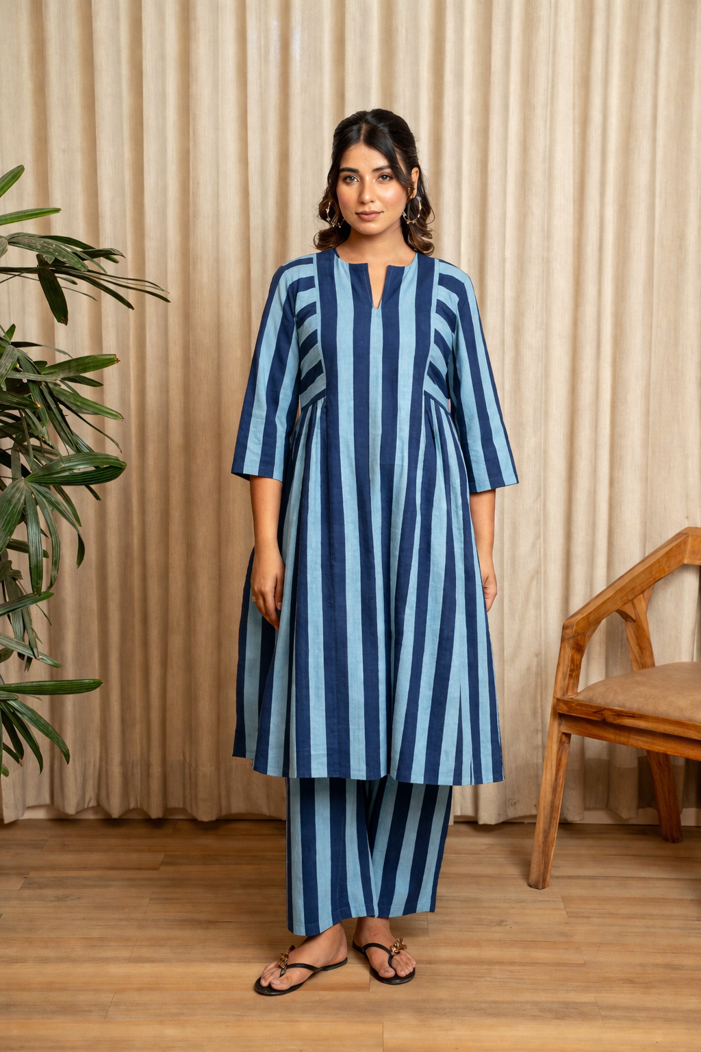Azure Tide Maternity & Nursing Co-ord Set