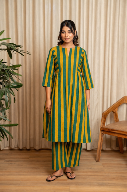 Suraj Neel Dhara Maternity & Nursing  Co-ord Set