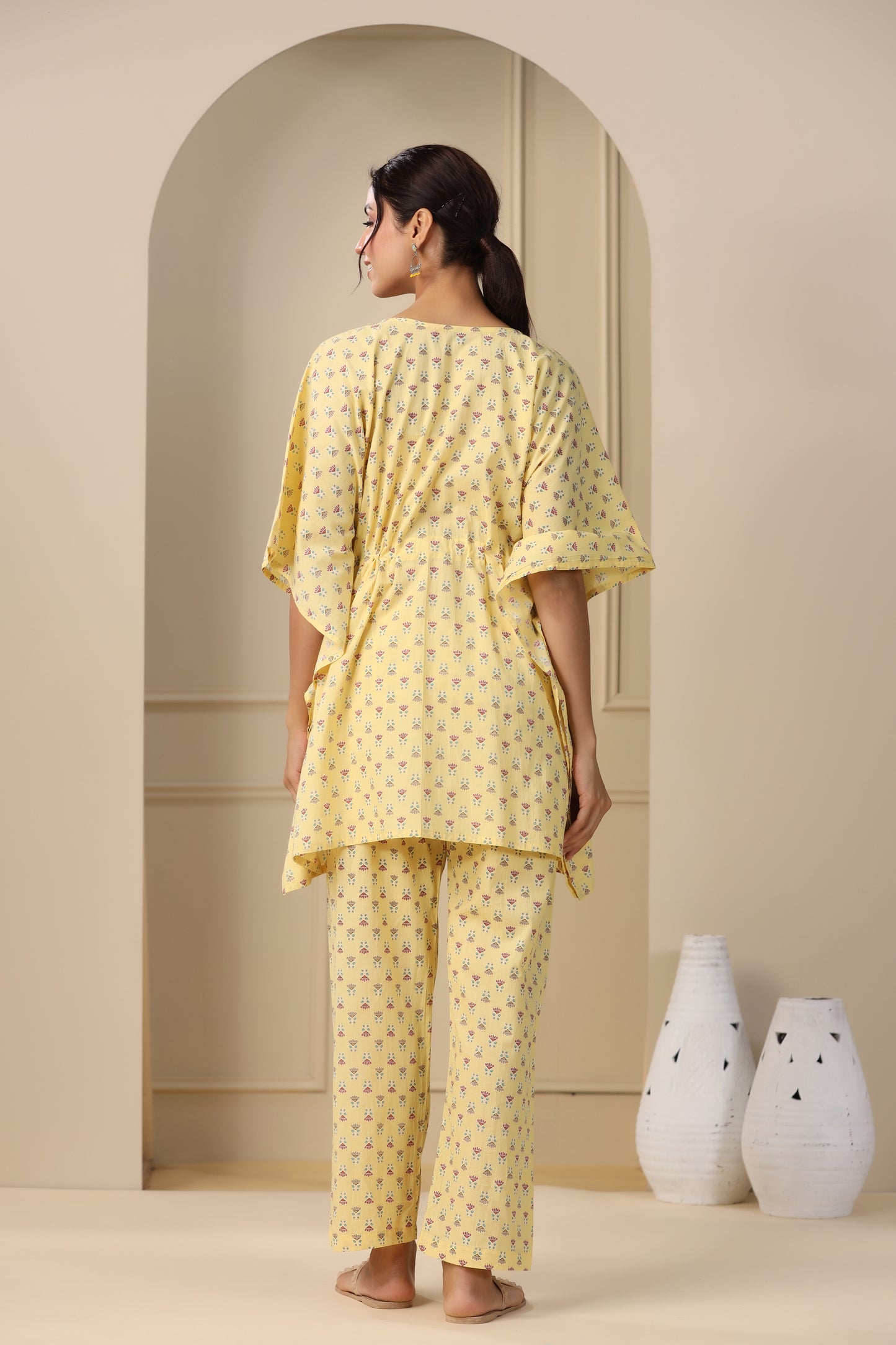 Summer Sunshine Maternity & Nursing Kaftan Set