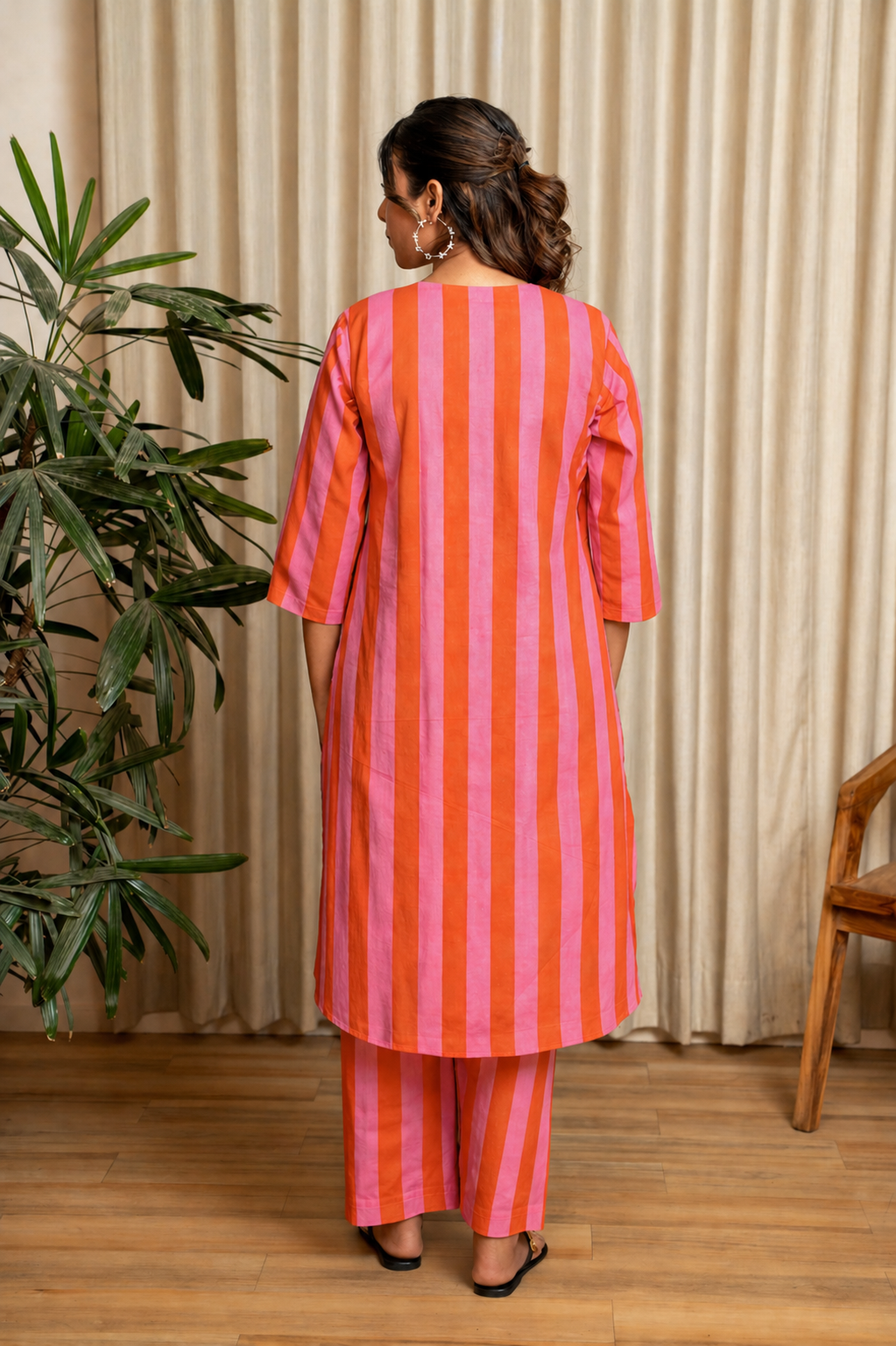 Coral Blush Maternity & Nursing  Co-ord Set