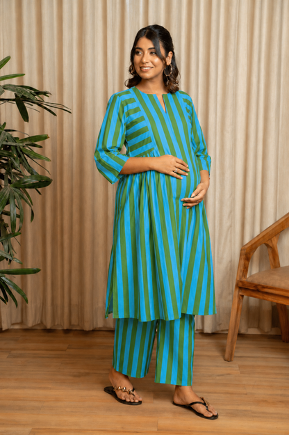 Tropical Tide Maternity & Nursing  Co-ord Set