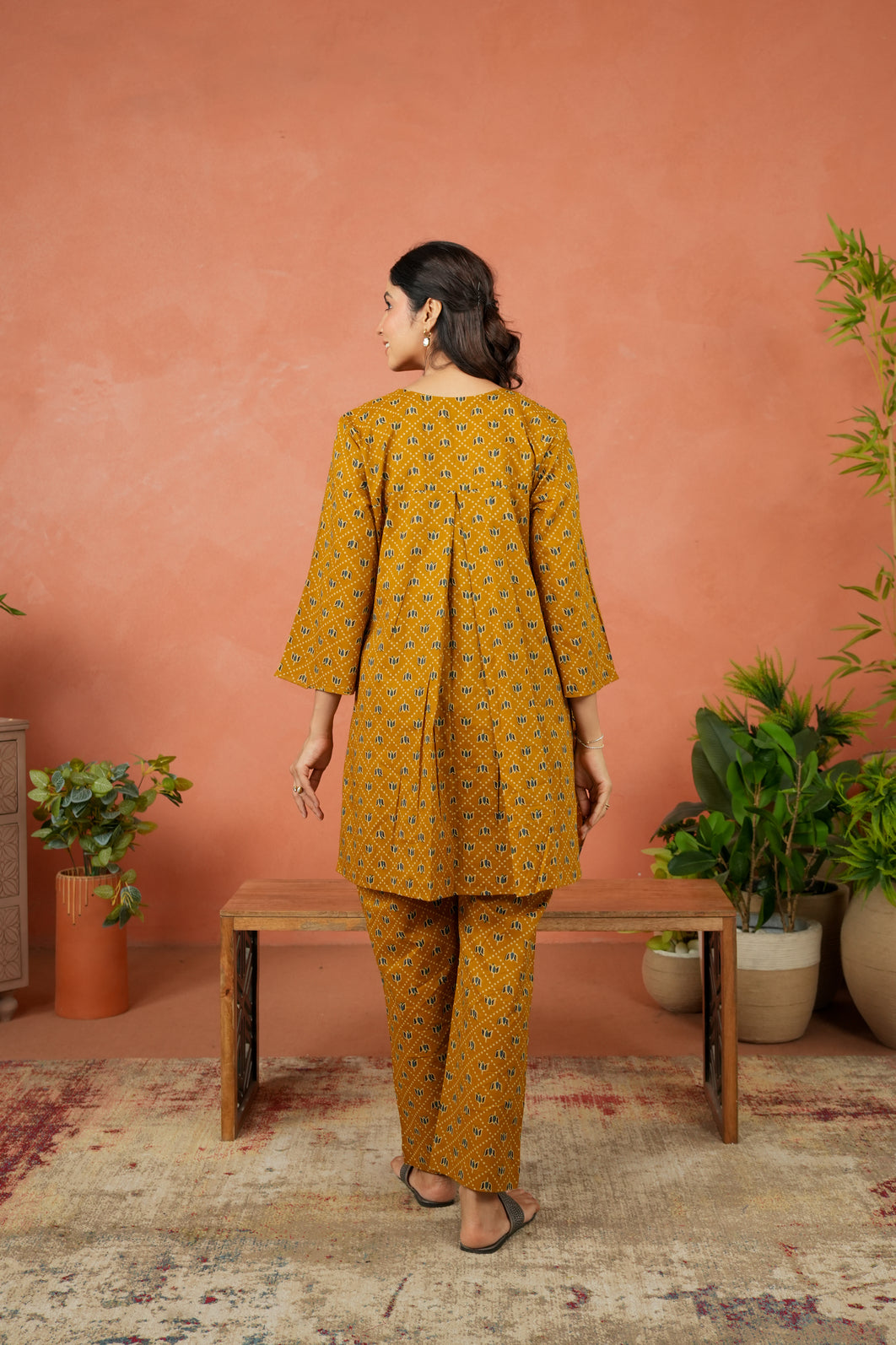 Kamal Jaali Maternity & Nursing Co-ord Set