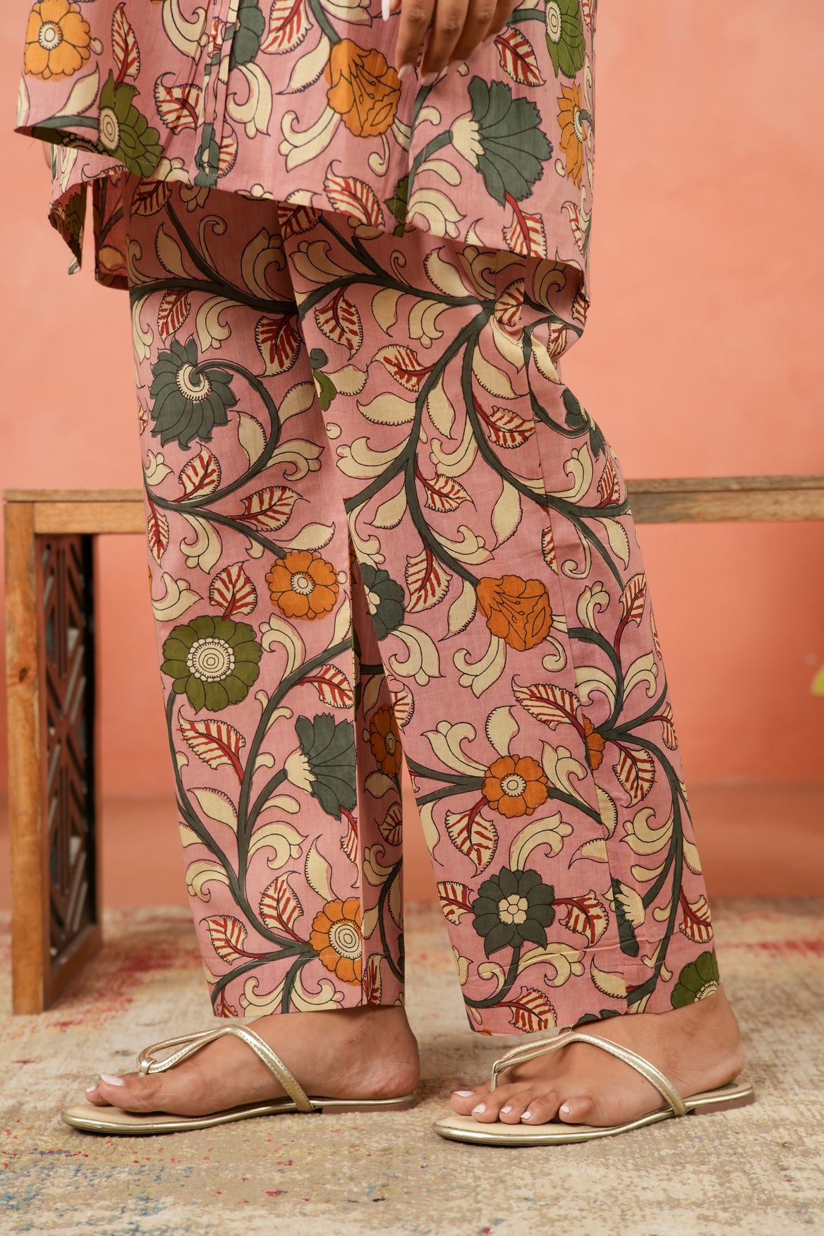 Gulmohar Bagh Maternity & Nursing Co-ord Set