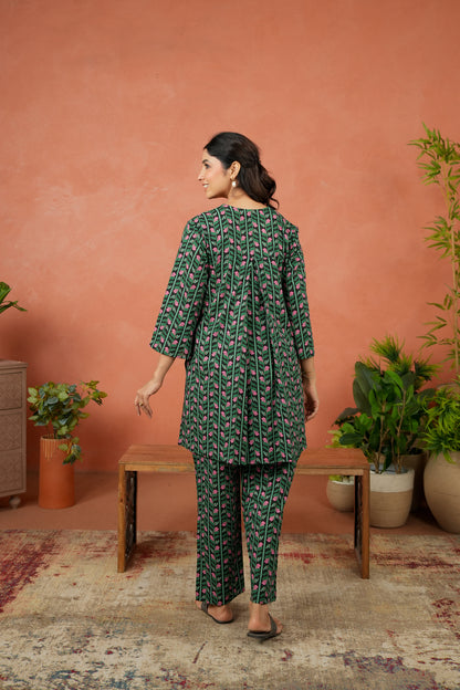 Rosy Vine Maternity & Nursing Co-ord Set