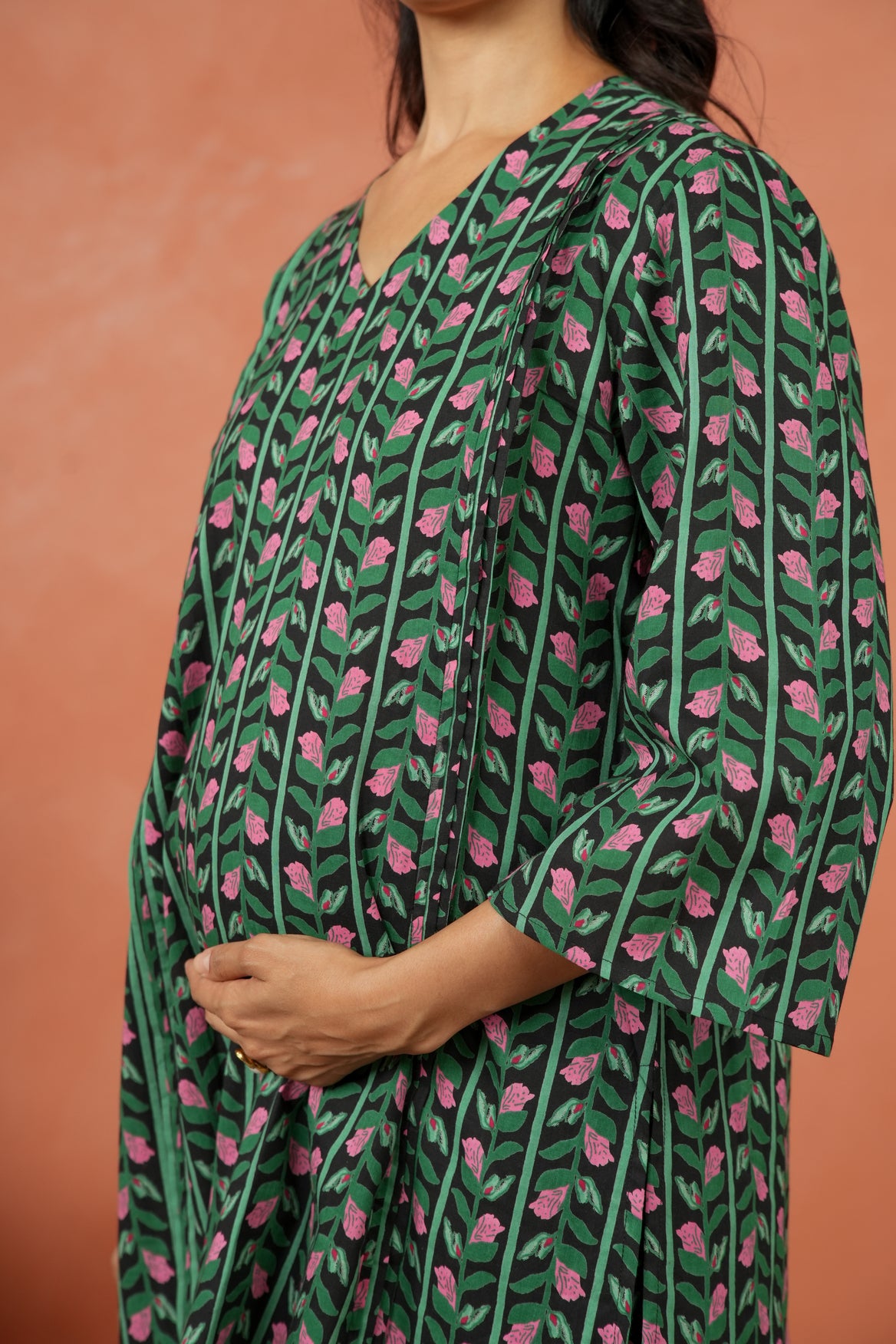 Rosy Vine Maternity & Nursing Co-ord Set