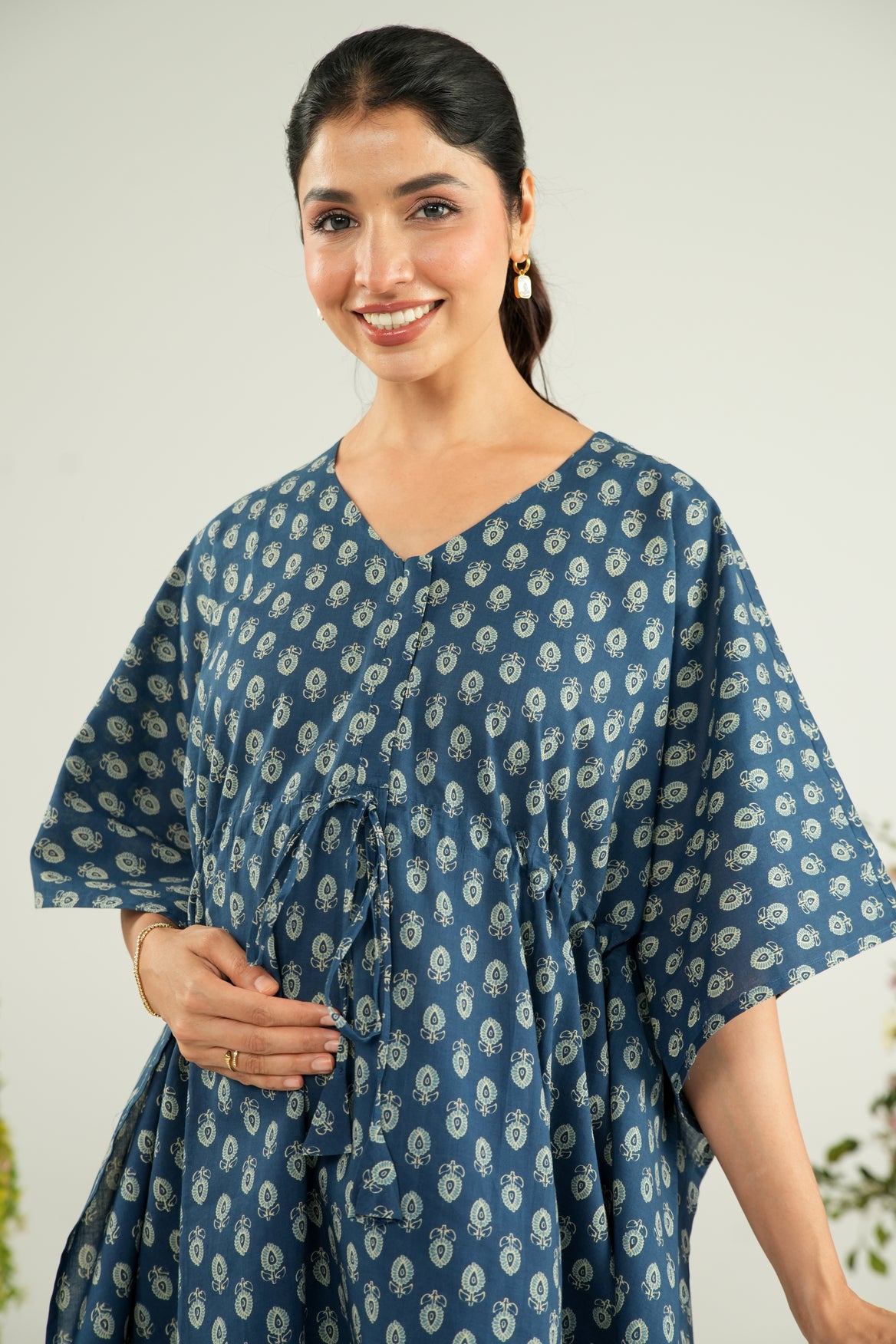 Indigo Bloomlet  Maternity & Nursing Co-ord