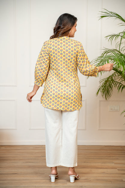 Sunehri Phool Maternity & Nursing Top