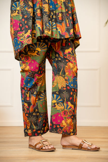 Rangrez Bazaar Maternity & Nursing Co-ord Set