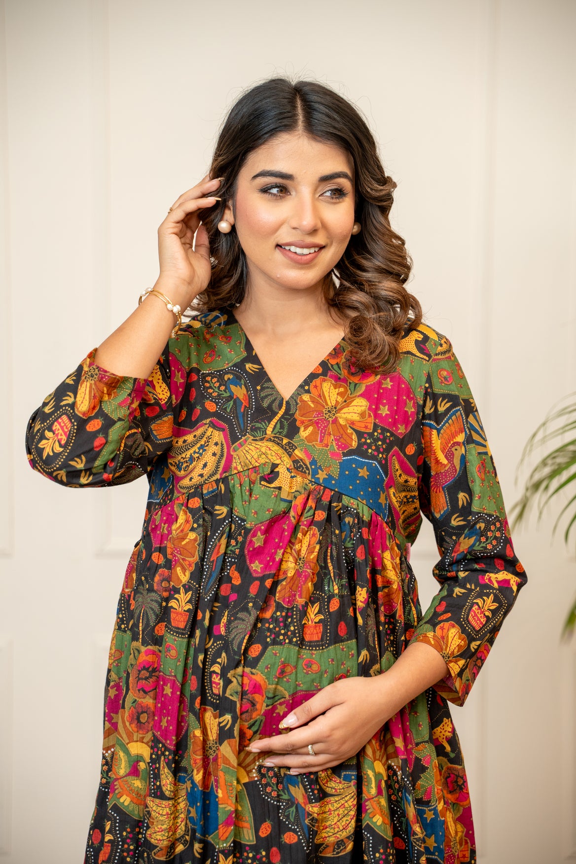 Rangrez Bazaar Maternity & Nursing Co-ord Set