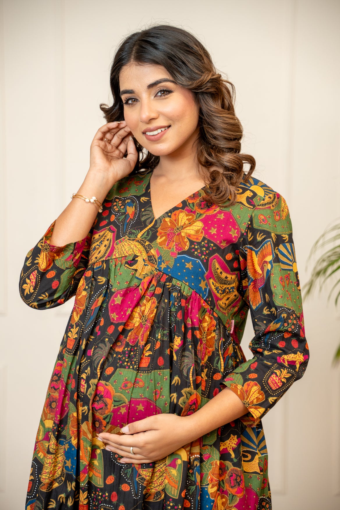 Rangrez Bazaar Maternity & Nursing Co-ord Set