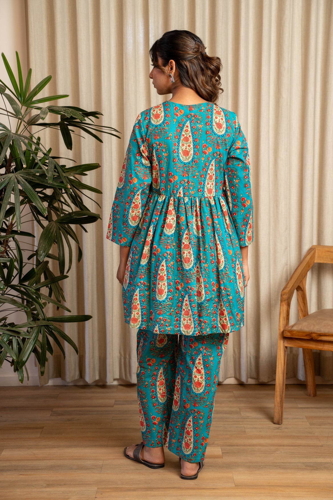 Noor Paisley Maternity & Nursing Co-ord Set