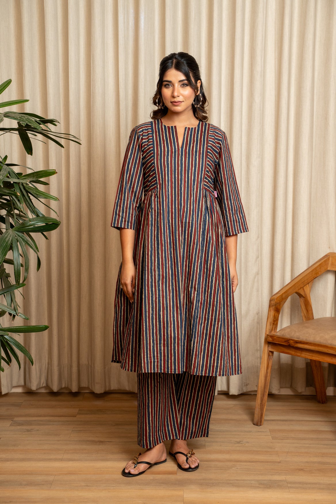 Sutrangi Leher Maternity & Nursing Co-ord Set