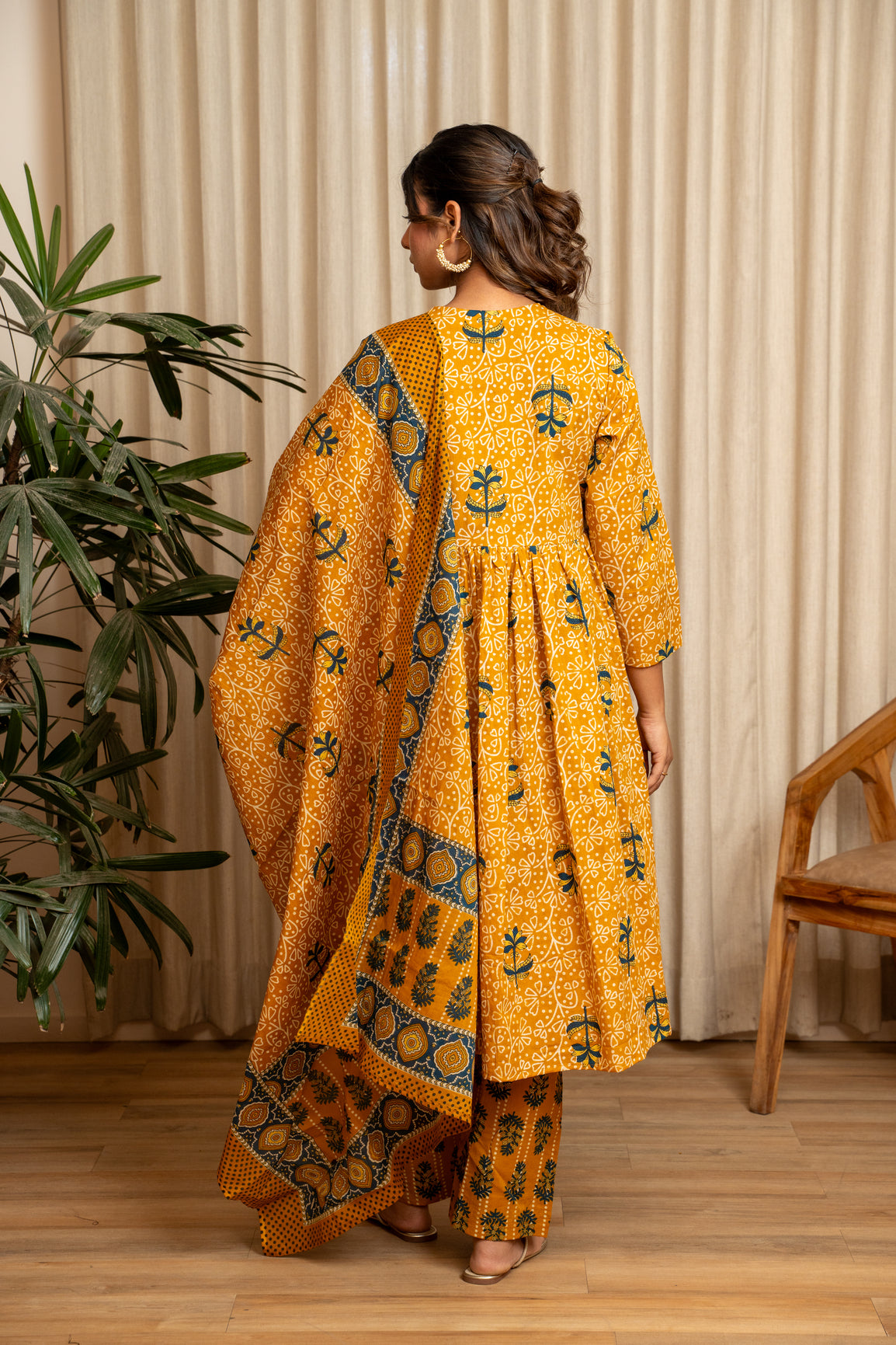 Amaltas Grove Maternity & Nursing Kurta Pant Set with Dupatta