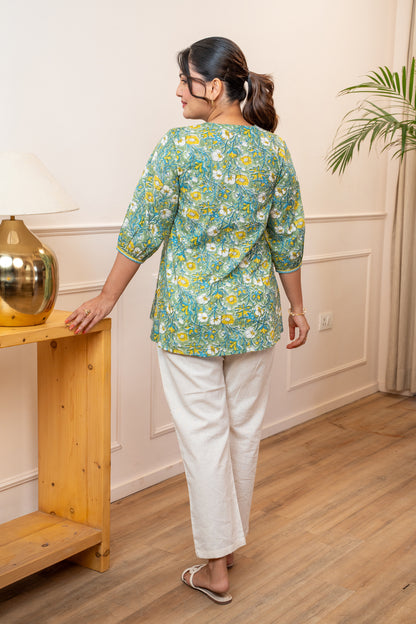Panna Phool Maternity & Nursing Top