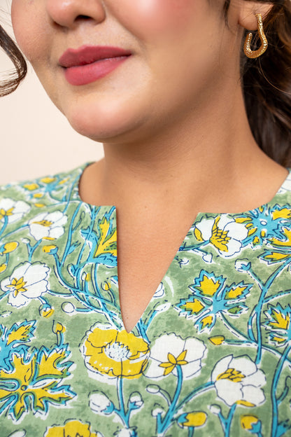 Panna Phool Maternity & Nursing Top