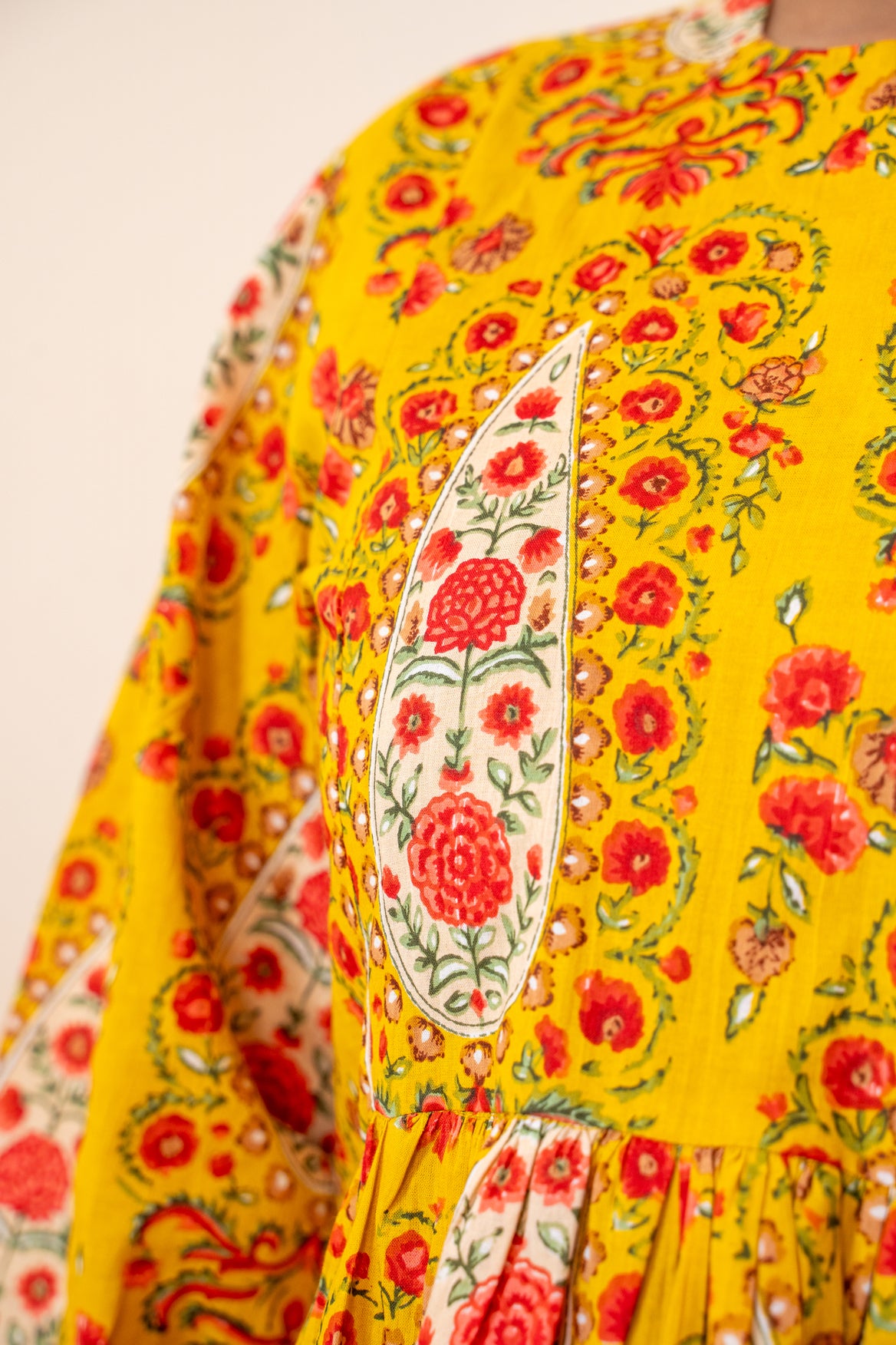 Amber Rosette Cotton Top