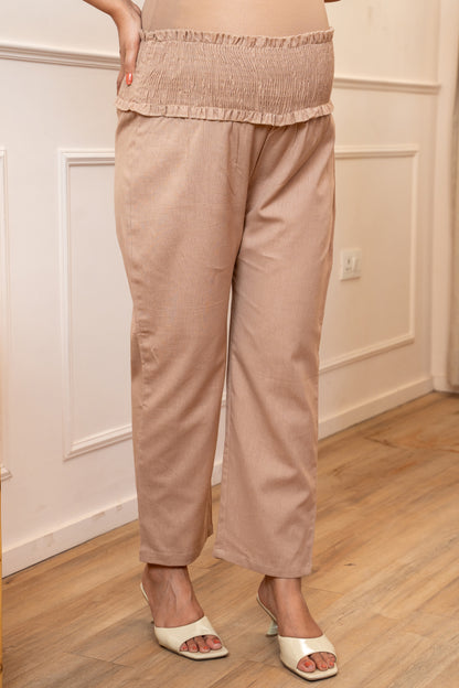 Second Skin Cotton High Rise Maternity Pant