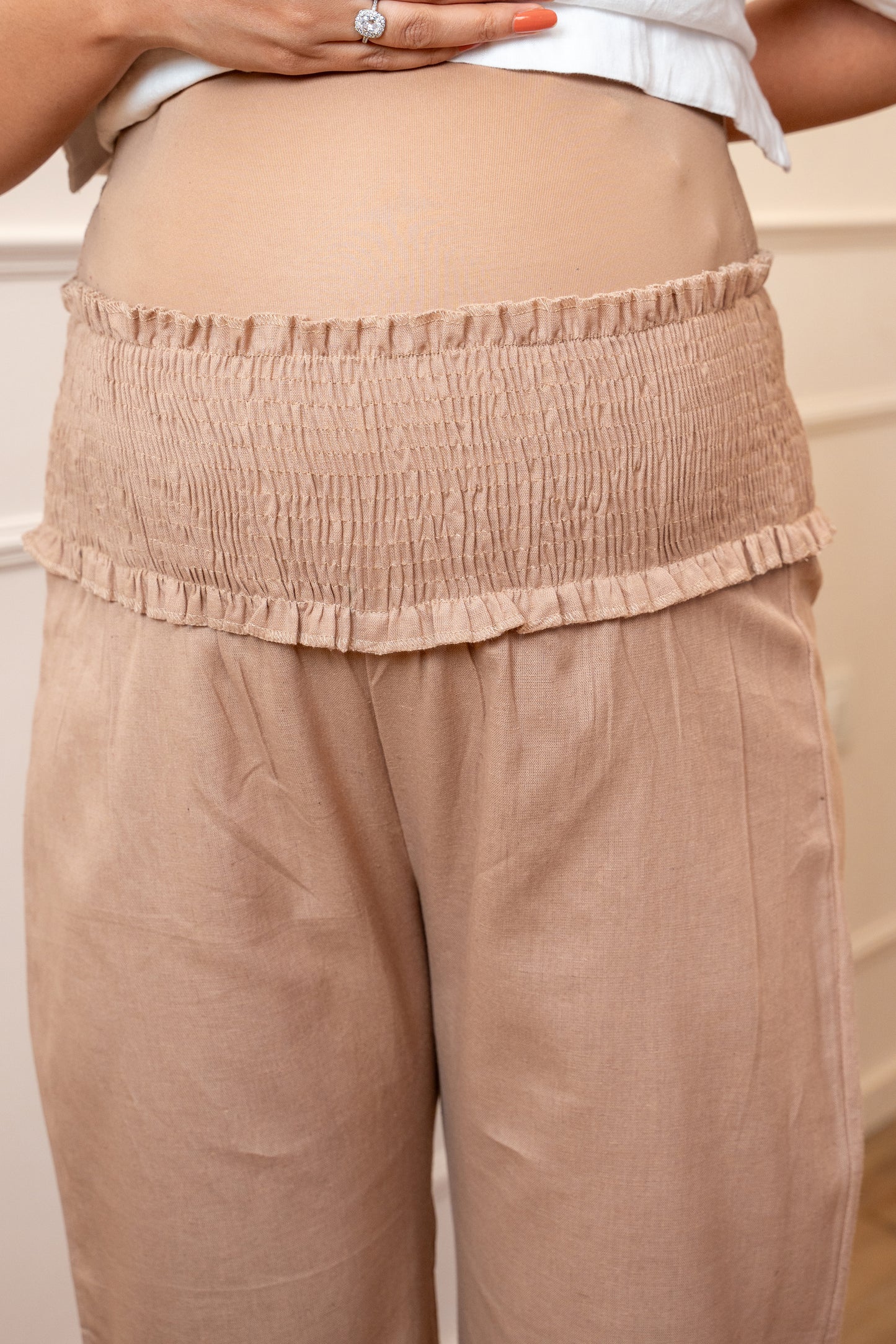 Second Skin Cotton High Rise Maternity Pant