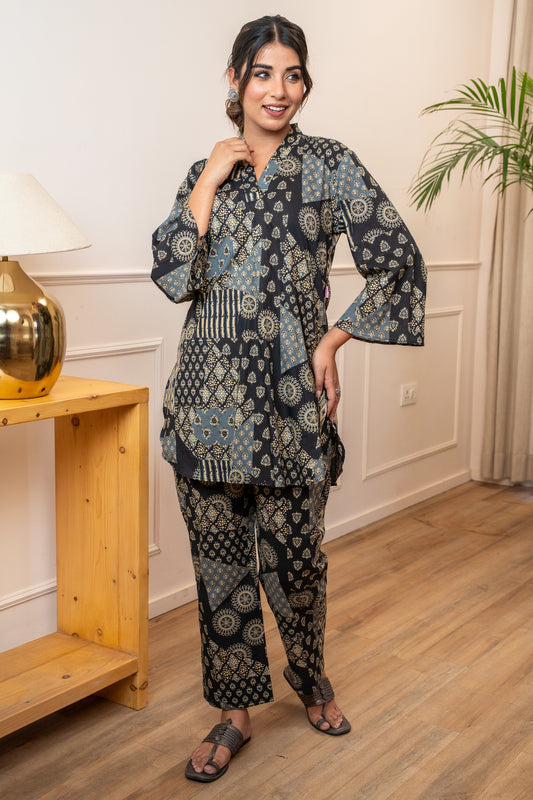 Zari Bagh Cotton Co-ord Set