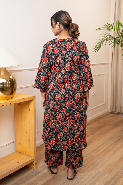 Noor Gulab Jal Co-ord Set