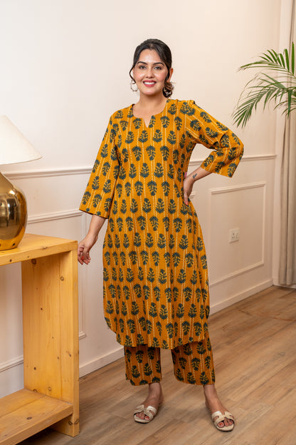 Ochre Fern Co-ord Set
