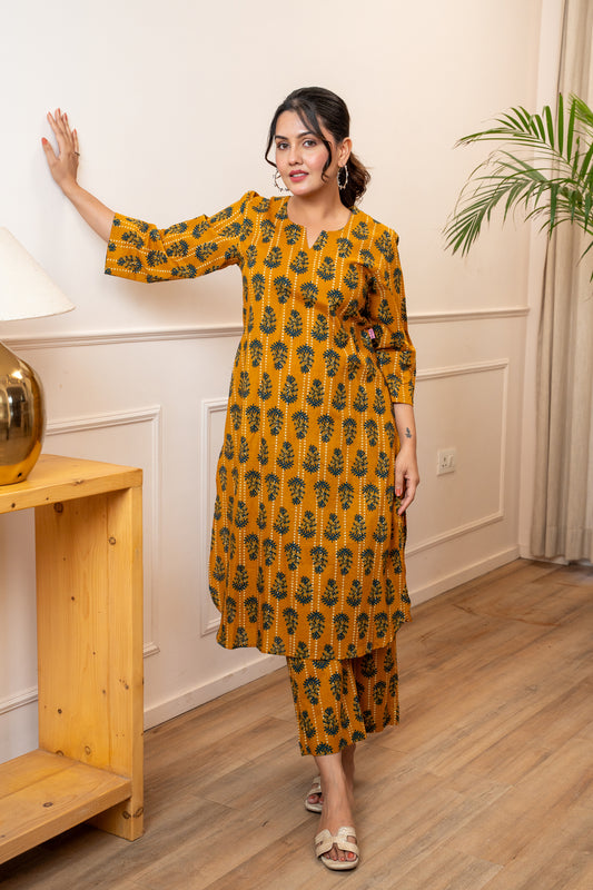 Ochre Fern Co-ord Set