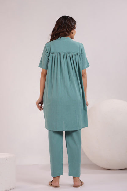 Aqua Grace Maternity & Nursing Co-ord Set