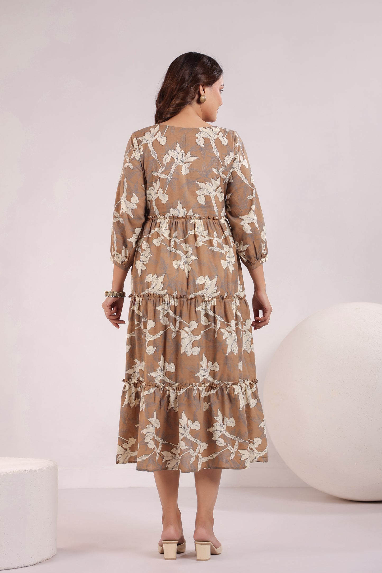 Bloomsbury Maternity & Nursing Tier Dress