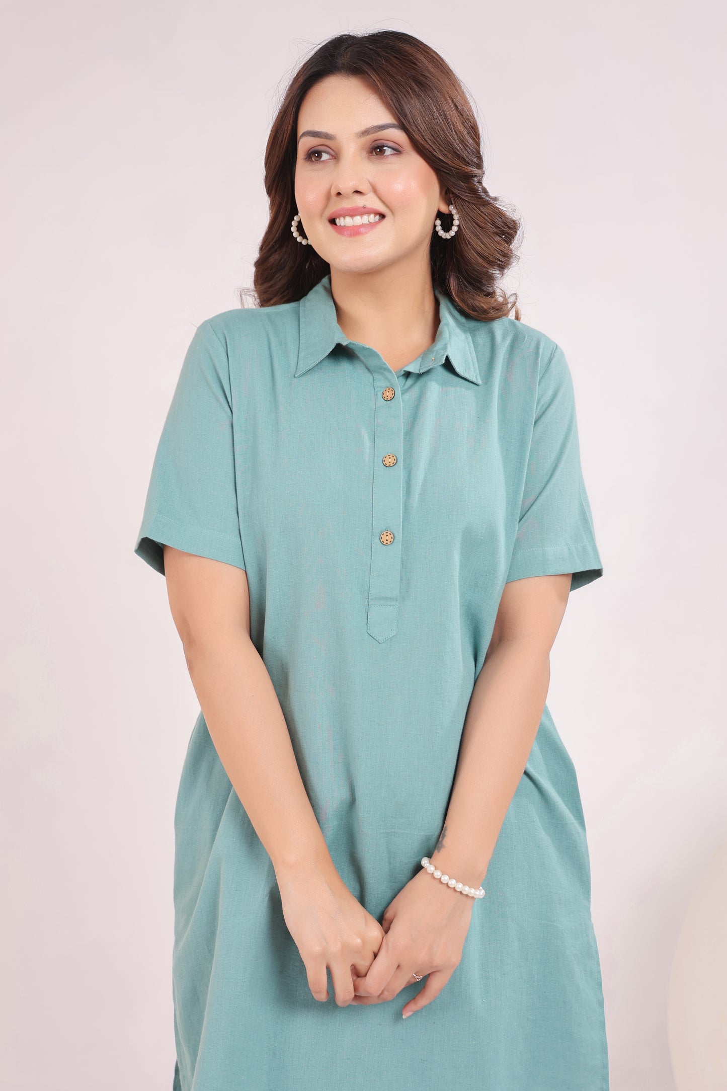 Aqua Grace Cotton Co-ord Set