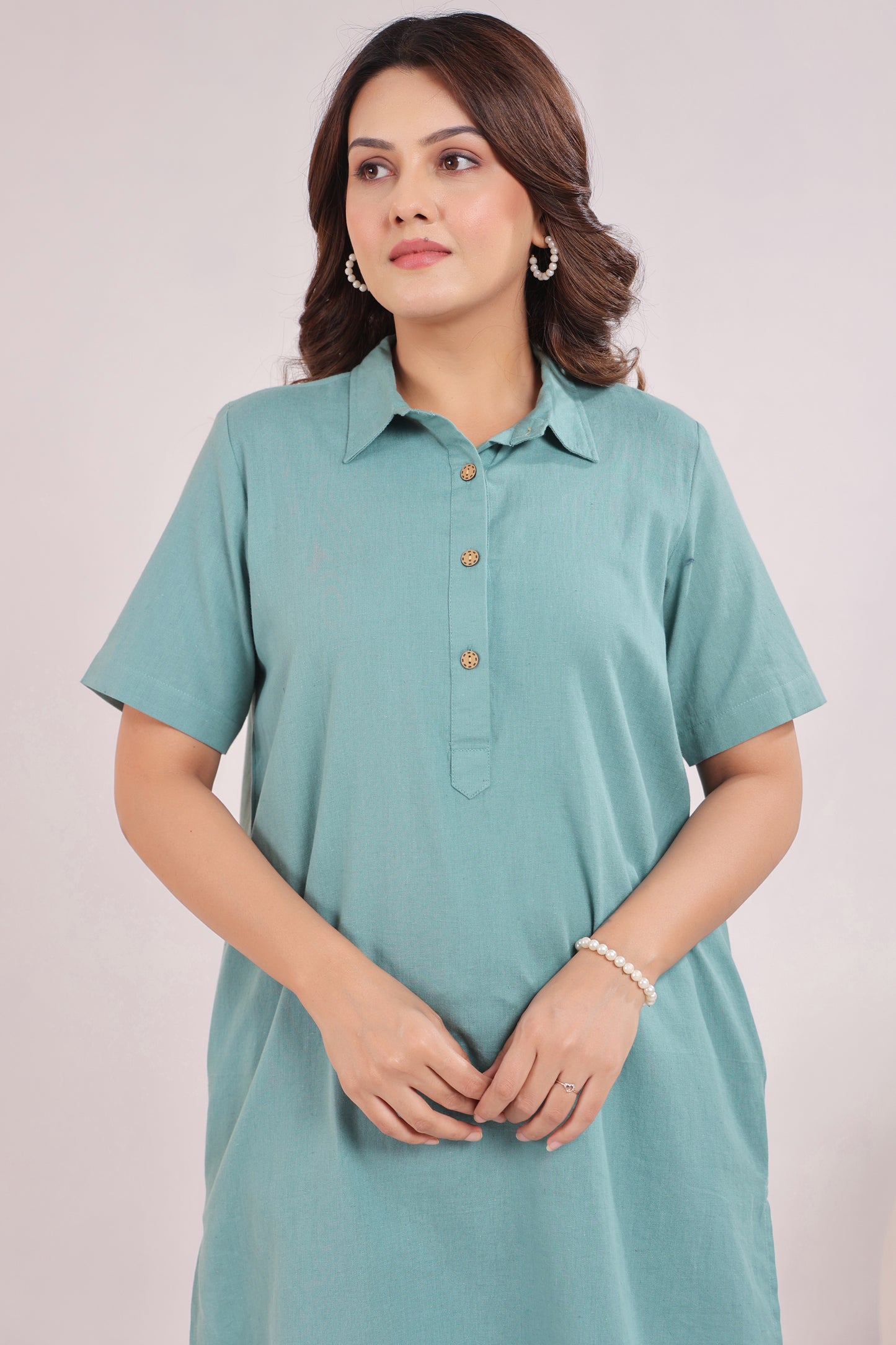 Aqua Grace Cotton Co-ord Set