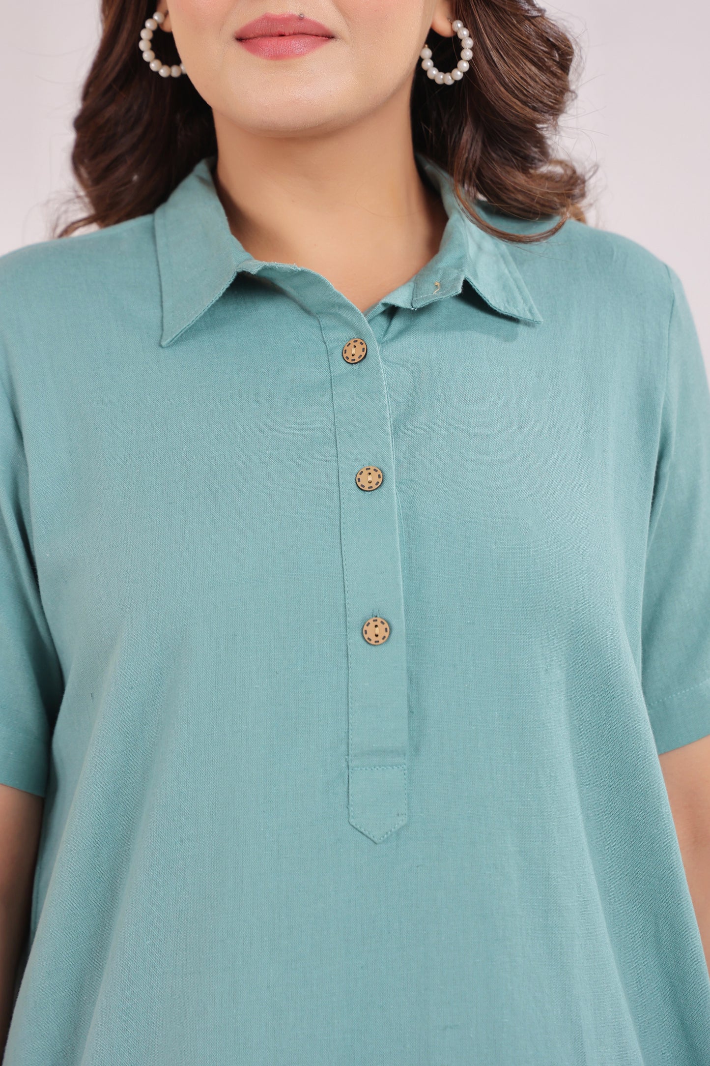 Aqua Grace Cotton Co-ord Set