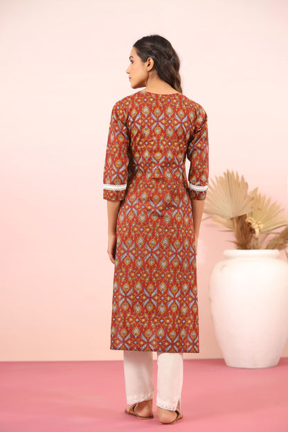 Bloom Craft Maternity & Nursing Kurta