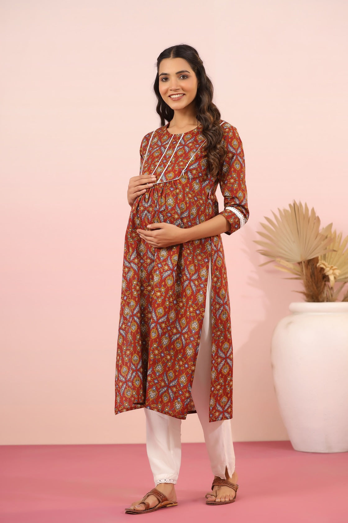 Bloom Craft Maternity & Nursing Kurta