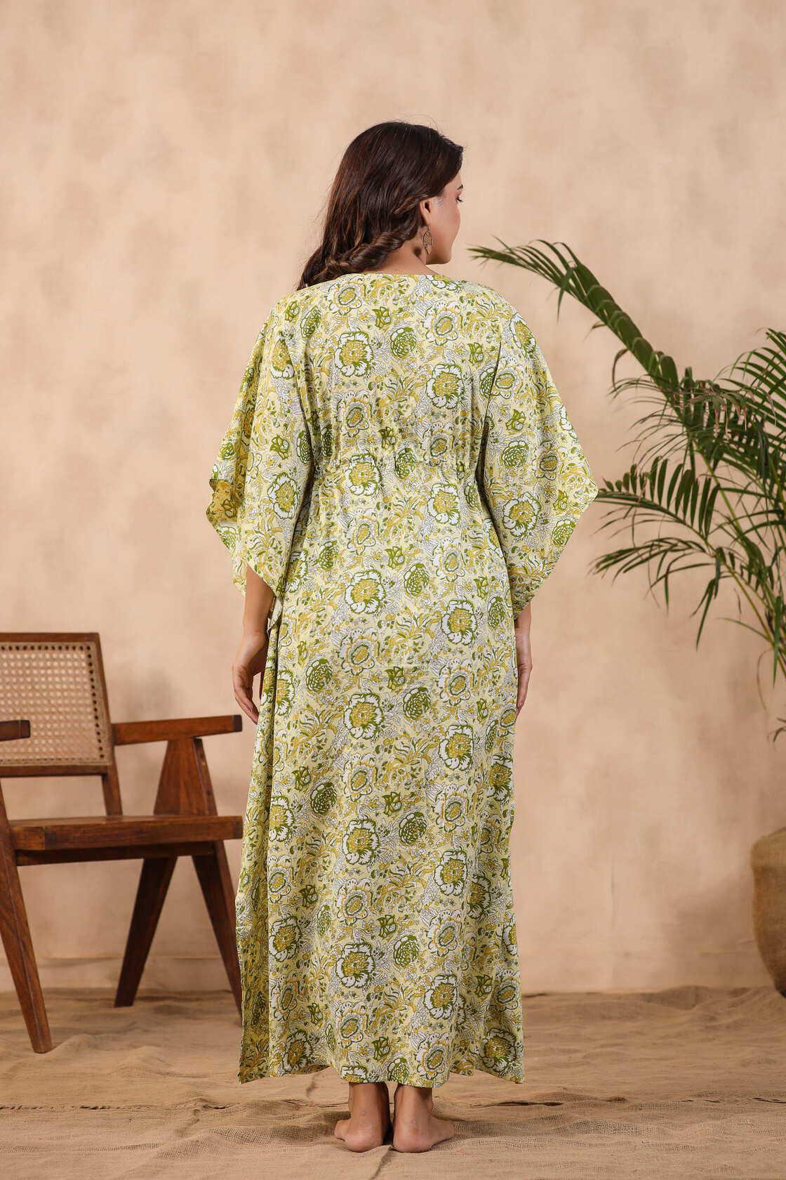 Lemonade Breeze Cotton Kaftan