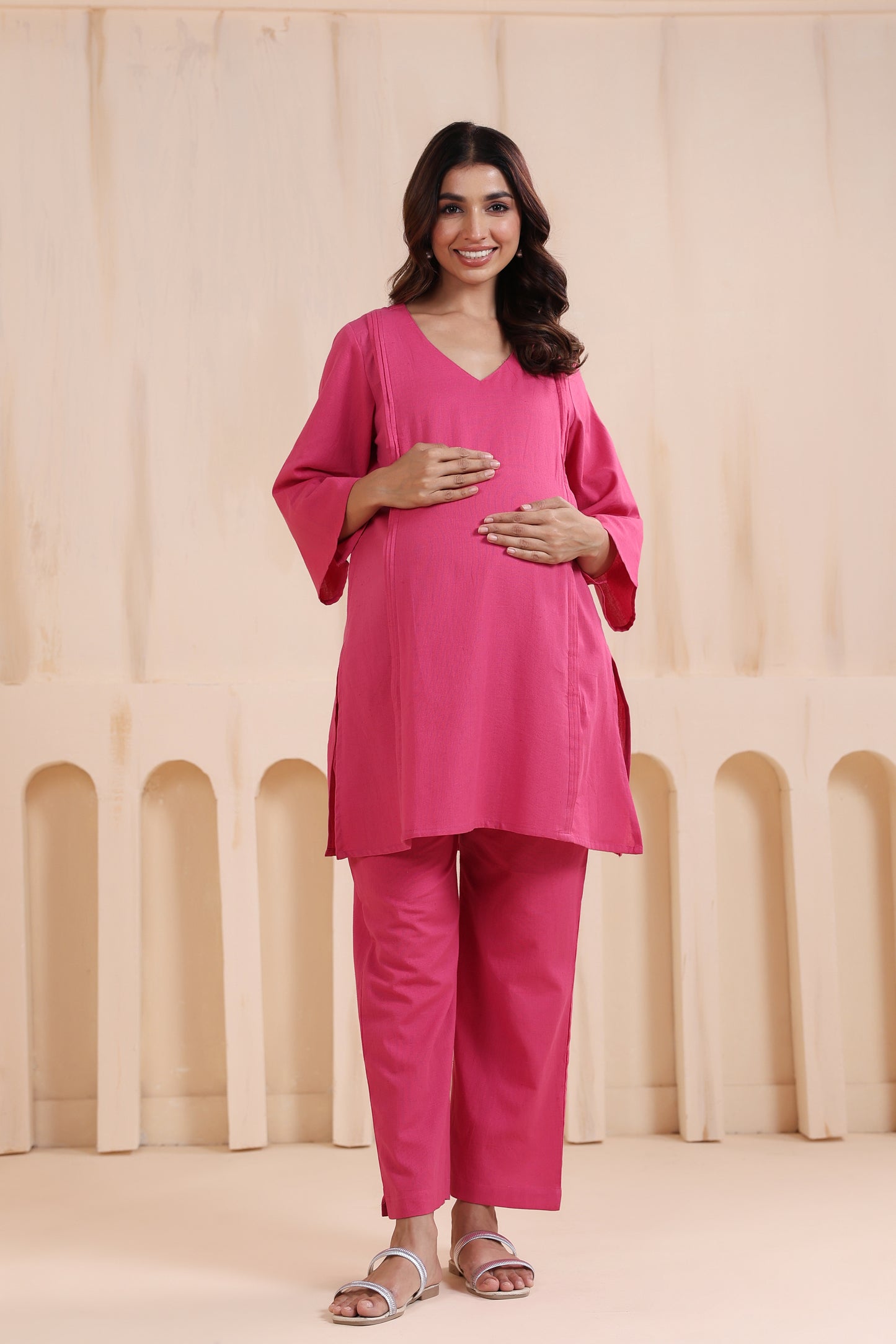 Rose Charm Maternity & Nursing Co-ord Set