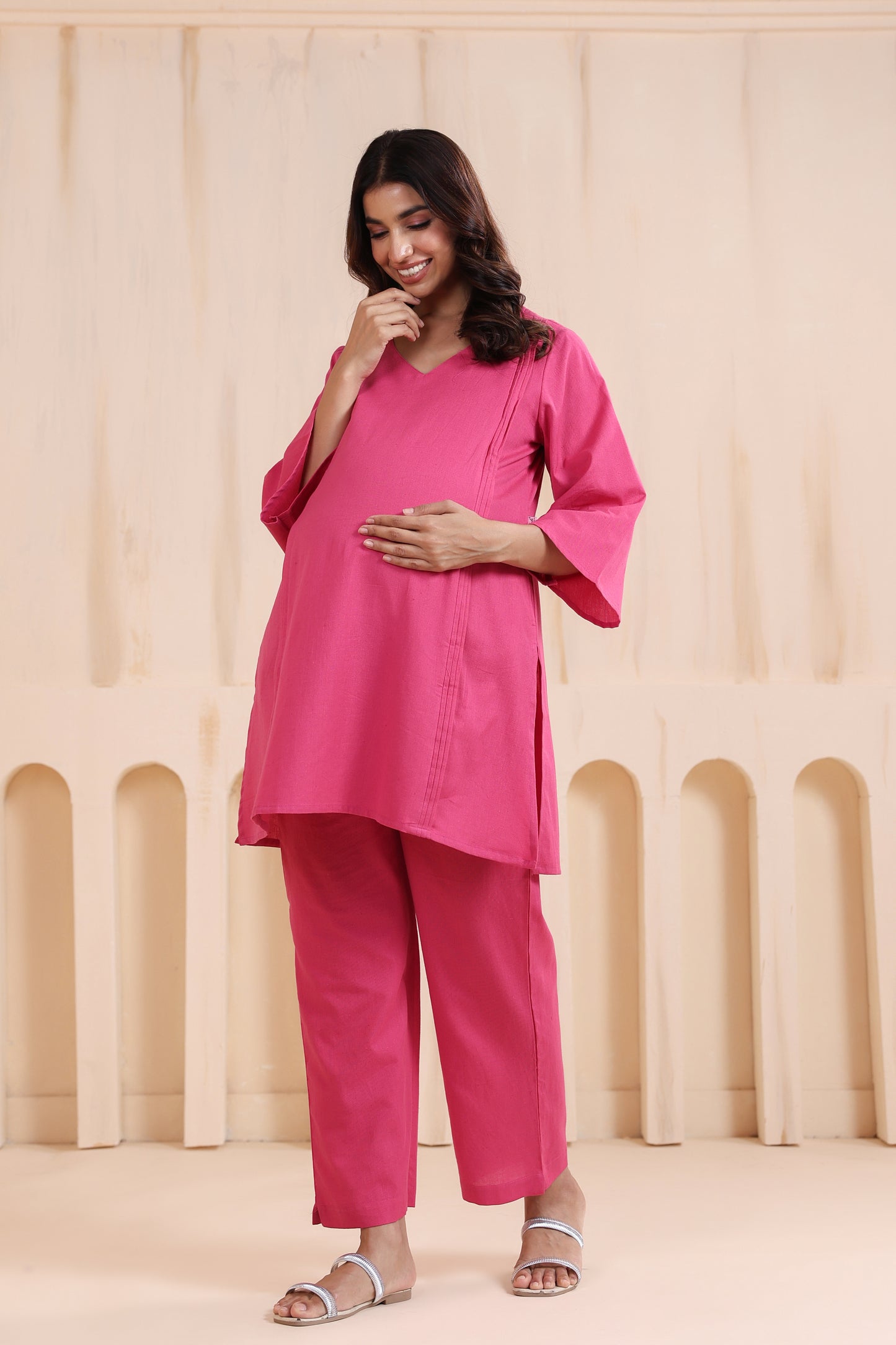 Rose Charm Maternity & Nursing Co-ord Set