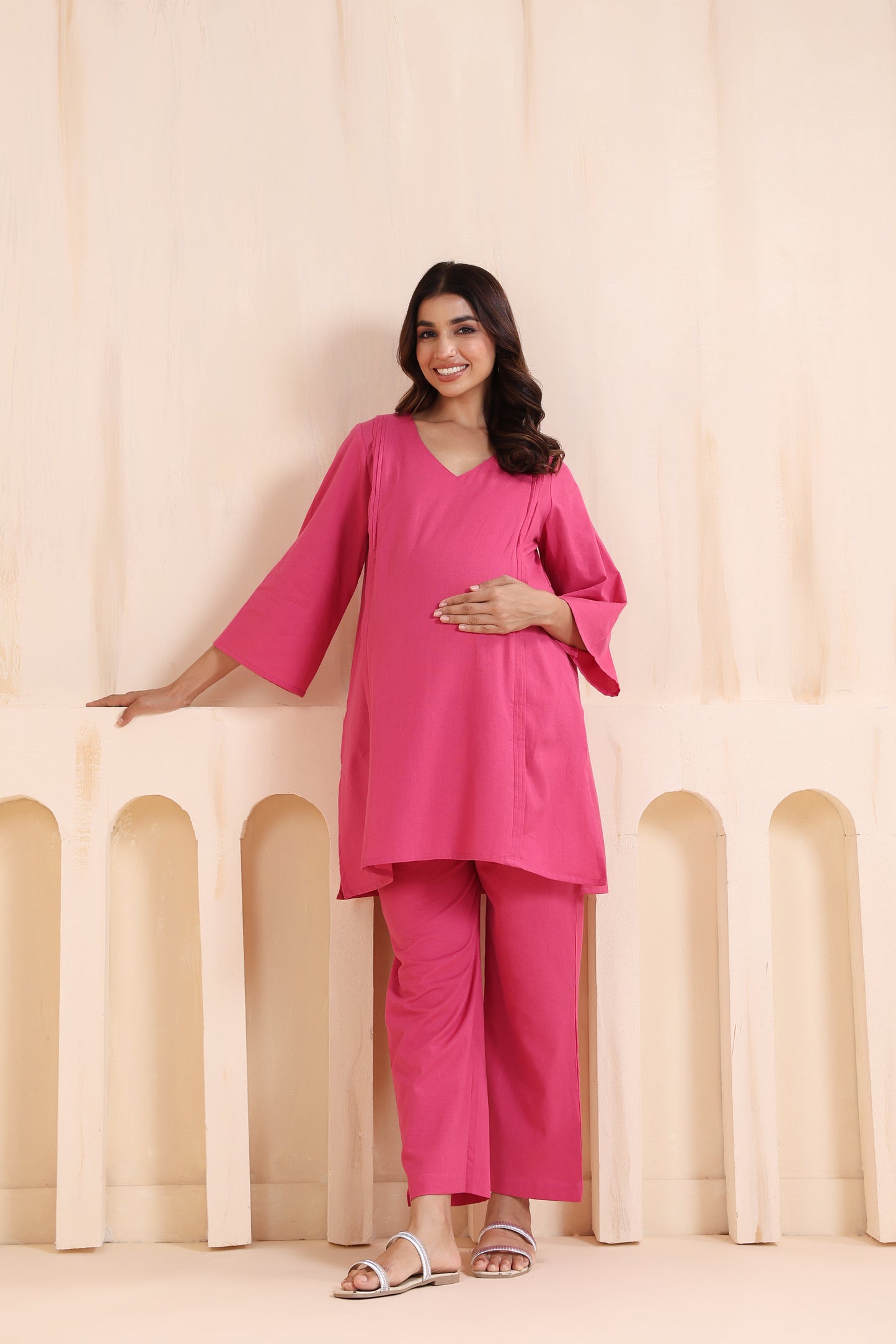 Rose Charm Maternity & Nursing Co-ord Set