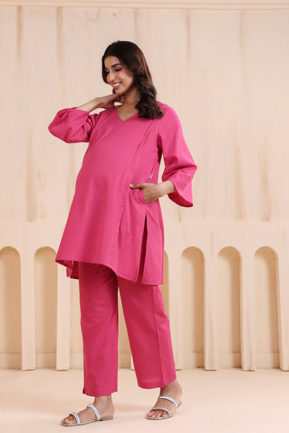 Rose Charm Maternity & Nursing Co-ord Set